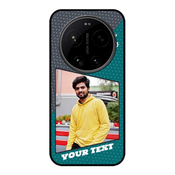 Xiaomi 17 Ultra 5G Custom Glass Phone Case - Background Pattern Design With Quote Xiaomi 17 Ultra 5G Custom Glass Phone Case - Background Pattern Design With Quote