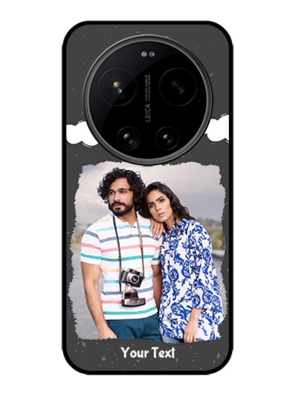 Custom Xiaomi 17 Ultra 5G Custom Glass Phone Case - Splashes With Love Doodles Design