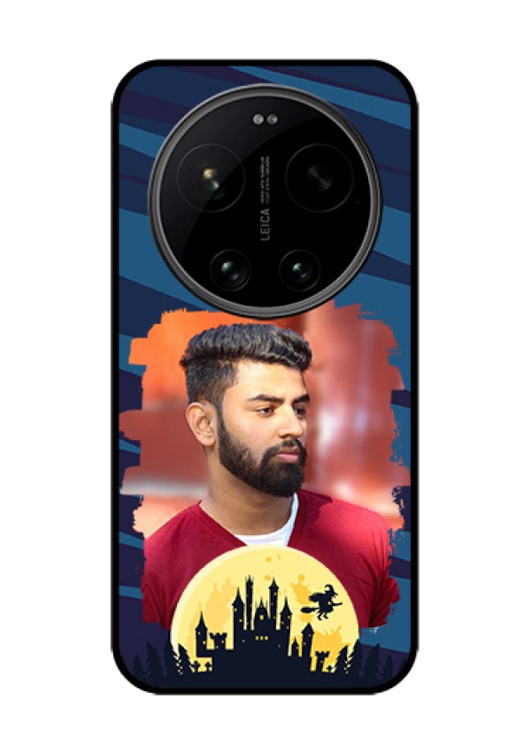 Xiaomi 17 Ultra 5G Custom Glass Phone Case - Halloween Witch Design