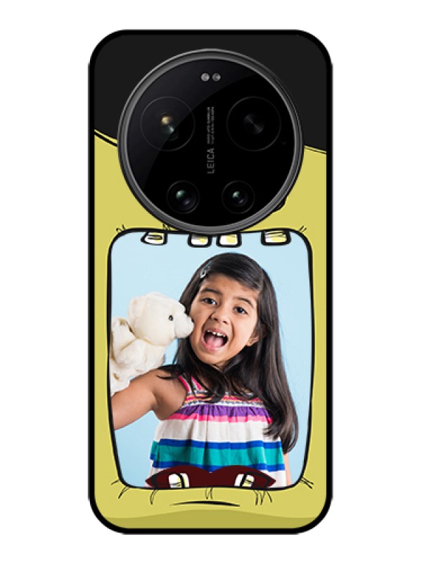 Custom Xiaomi 17 Ultra 5G Custom Glass Phone Case - Cartoon Monster Back Case Design