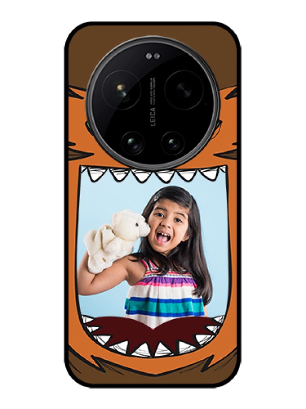 Custom Xiaomi 17 Ultra 5G Custom Glass Phone Case - Owl Monster Back Case Design