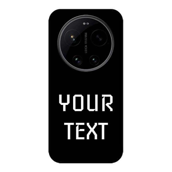 Xiaomi 17 Ultra 5G Custom Glass Phone Case - Your Name Design Xiaomi 17 Ultra 5G Custom Glass Phone Case - Your Name Design