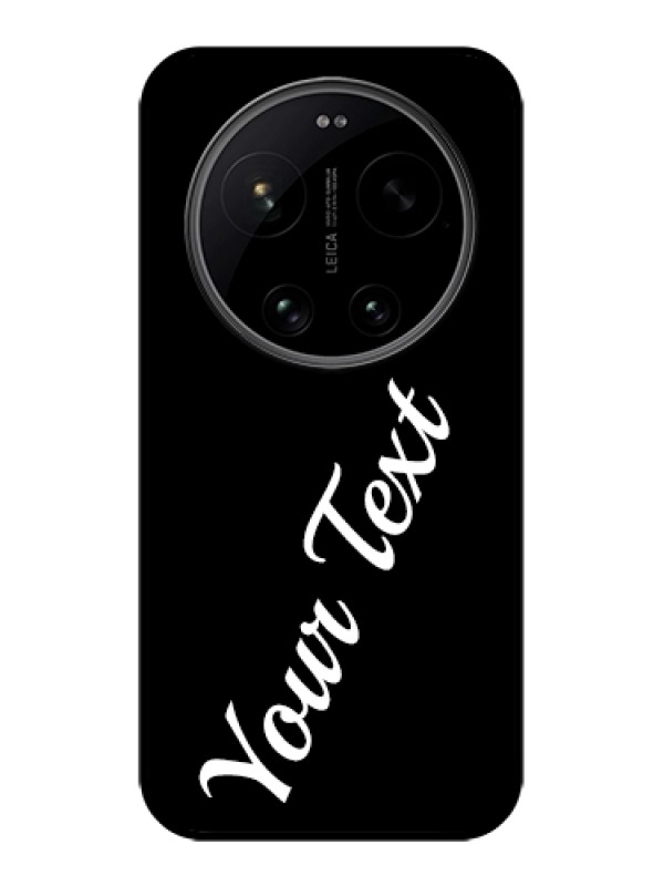 Custom Xiaomi 17 Ultra 5G Custom Glass Phone Case - With Your Name Design