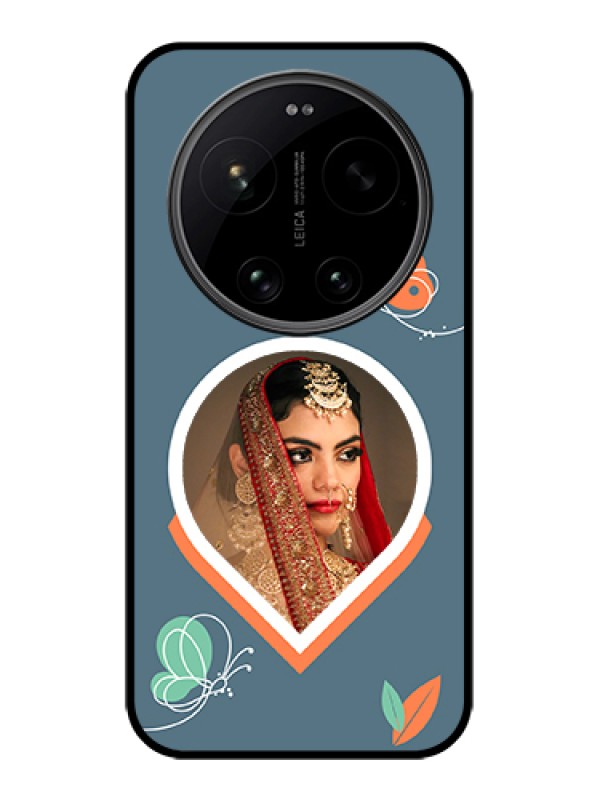 Custom Xiaomi 17 Ultra 5G Custom Glass Phone Case - Droplet Butterflies Design