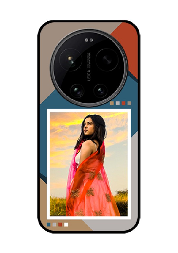 Xiaomi 17 Ultra 5G Custom Glass Phone Case - Retro Color Pallet Design