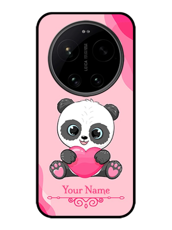 Custom Xiaomi 17 Ultra 5G Custom Glass Phone Case - Cute Panda Design