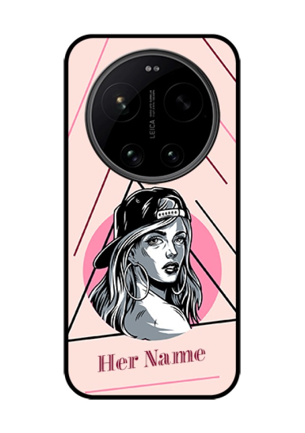 Xiaomi 17 Ultra 5G Custom Glass Phone Case - Rockstar Girl Design