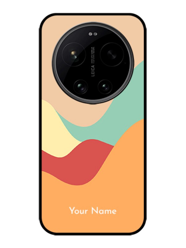 Custom Xiaomi 17 Ultra 5G Custom Glass Phone Case - Ocean Waves Multi - Colour Design