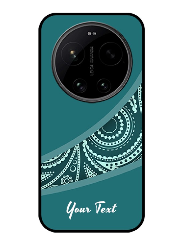 Custom Xiaomi 17 Ultra 5G Custom Glass Phone Case - Semi Visible Floral Design