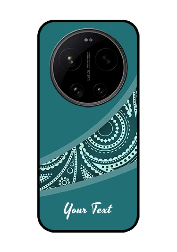 Xiaomi 17 Ultra 5G Custom Glass Phone Case - Semi Visible Floral Design