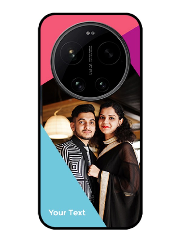 Custom Xiaomi 17 Ultra 5G Custom Glass Phone Case - Stacked Triple Colour Design