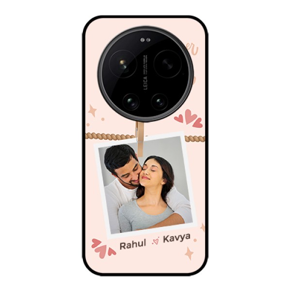 Xiaomi 17 Ultra 5G Custom Glass Phone Case - Forever And Ever Love Design Xiaomi 17 Ultra 5G Custom Glass Phone Case - Forever And Ever Love Design