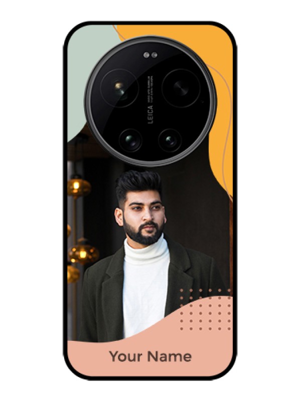 Custom Xiaomi 17 Ultra 5G Custom Glass Phone Case - Tri - Coloured Overlay Design