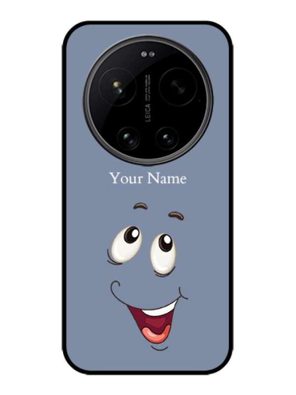 Custom Xiaomi 17 Ultra 5G Custom Glass Phone Case - Laughing Cartoon Face Design