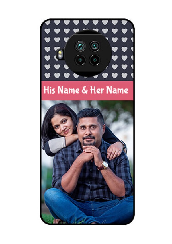 Mi 10i 5G Custom Glass Mobile Case  - Love Symbols Design