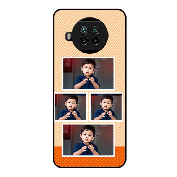Mi 10i 5G Photo Printing on Glass Case  - Bulk Photos Upload Design