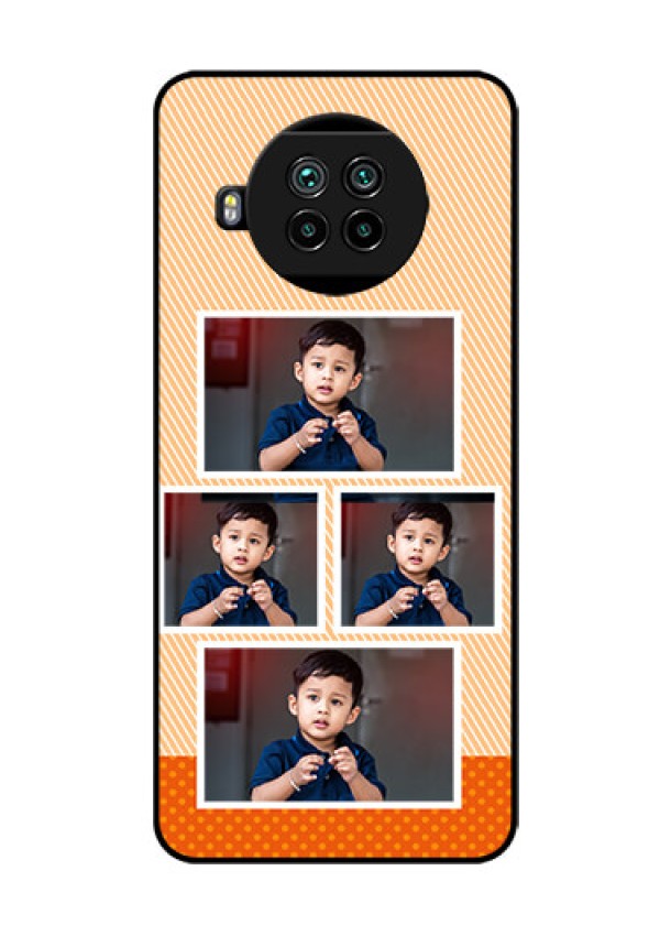 Mi 10i 5G Photo Printing on Glass Case  - Bulk Photos Upload Design