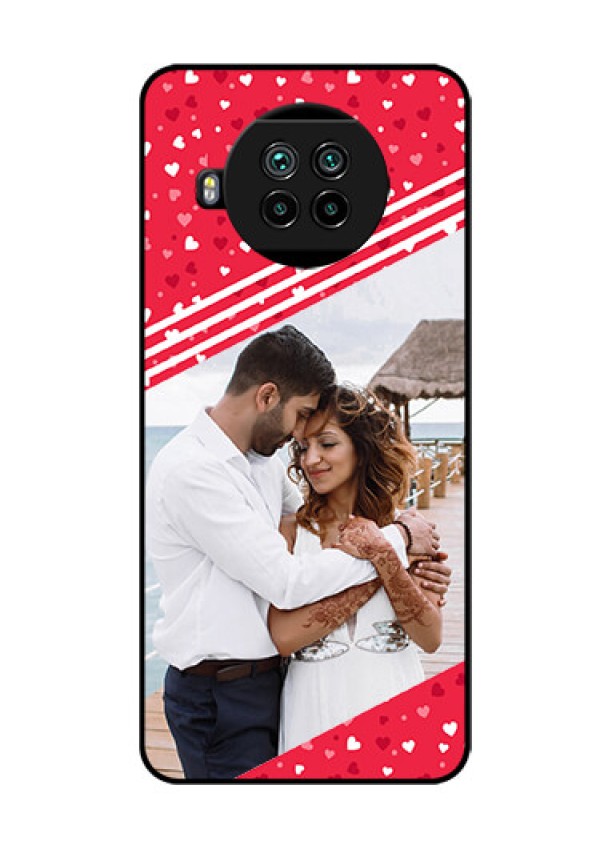 Mi 10i 5G Custom Glass Mobile Case  - Valentines Gift Design