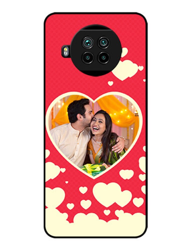 Custom Mi 10i 5G Custom Glass Mobile Case  - Love Symbols Phone Cover Design