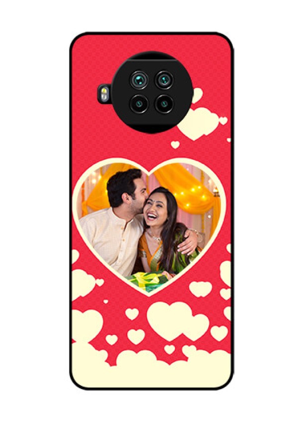 Mi 10i 5G Custom Glass Mobile Case  - Love Symbols Phone Cover Design