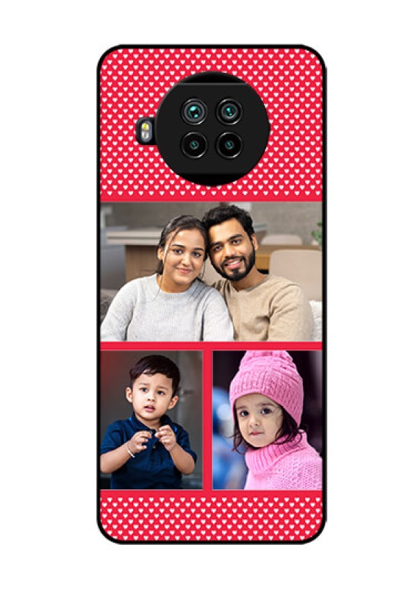 Mi 10i 5G Personalized Glass Phone Case  - Bulk Pic Upload Design