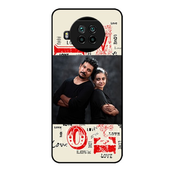 Mi 10i 5G Photo Printing on Glass Case - Trendy Love Design Case Mi 10i 5G Photo Printing on Glass Case - Trendy Love Design Case
