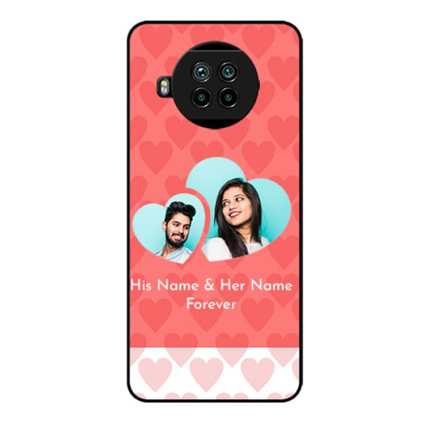 Mi 10i 5G Personalized Glass Phone Case - Couple Pic Upload Design Mi 10i 5G Personalized Glass Phone Case - Couple Pic Upload Design