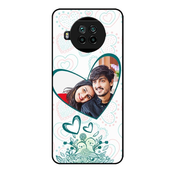 Mi 10i 5G Photo Printing on Glass Case  - Premium Couple Design