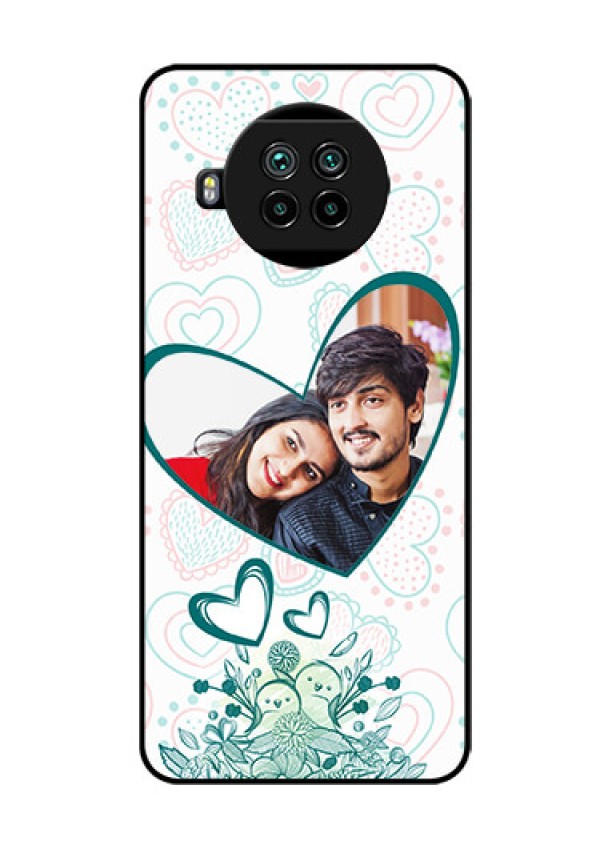 Mi 10i 5G Photo Printing on Glass Case  - Premium Couple Design