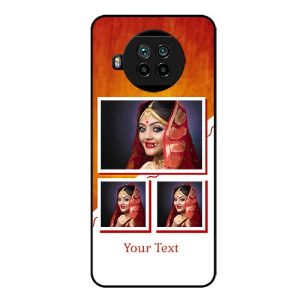 Mi 10i 5G Custom Glass Phone Case  - Wedding Memories Design  