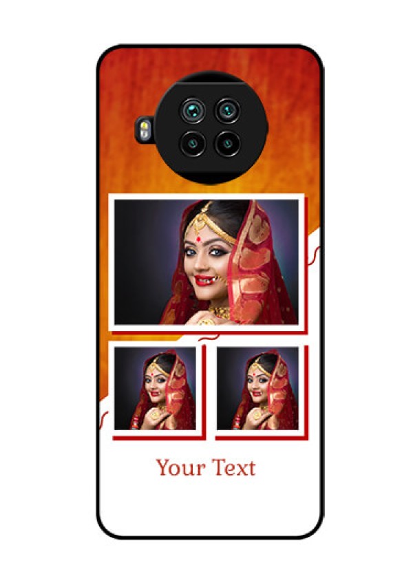 Mi 10i 5G Custom Glass Phone Case  - Wedding Memories Design  