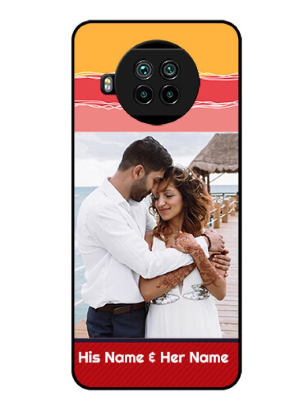 Custom Mi 10i 5G Custom Glass Mobile Case  - Colorful Case Design