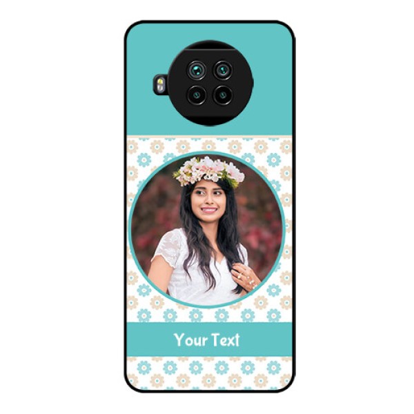 Mi 10i 5G Custom Glass Mobile Case - Beautiful Flowers Design Mi 10i 5G Custom Glass Mobile Case - Beautiful Flowers Design
