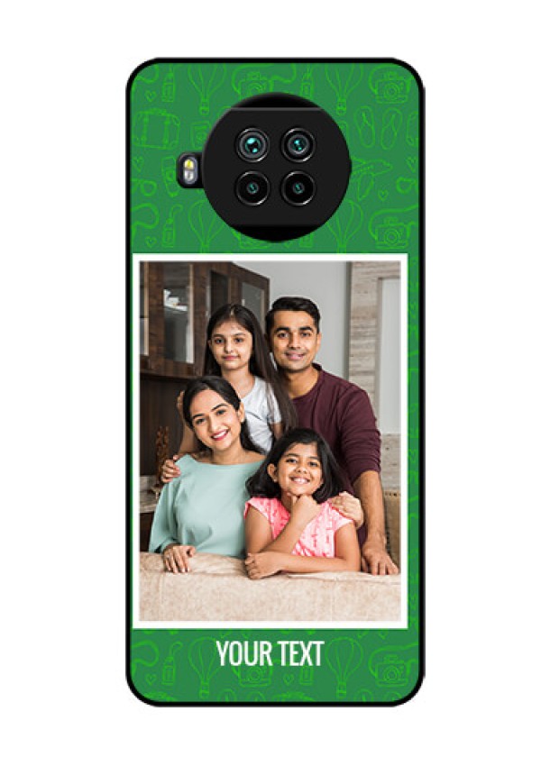 Mi 10i 5G Personalized Glass Phone Case  - Picture Upload Design