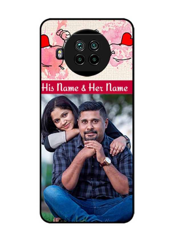 Mi 10i 5G Photo Printing on Glass Case  - You and Me Case Design