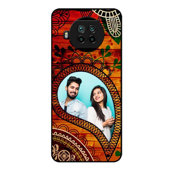 Mi 10i 5G Personalized Glass Phone Case  - Abstract Colorful Design