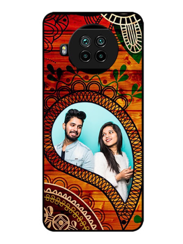 Custom Mi 10i 5G Personalized Glass Phone Case  - Abstract Colorful Design