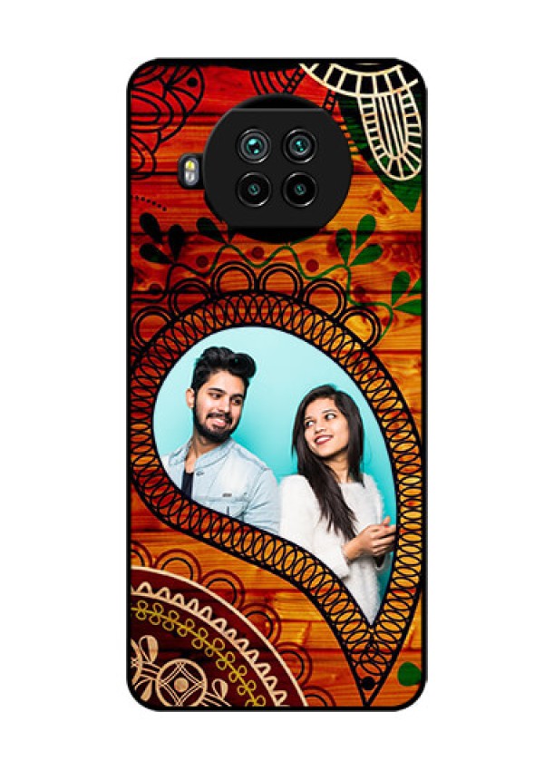 Mi 10i 5G Personalized Glass Phone Case  - Abstract Colorful Design