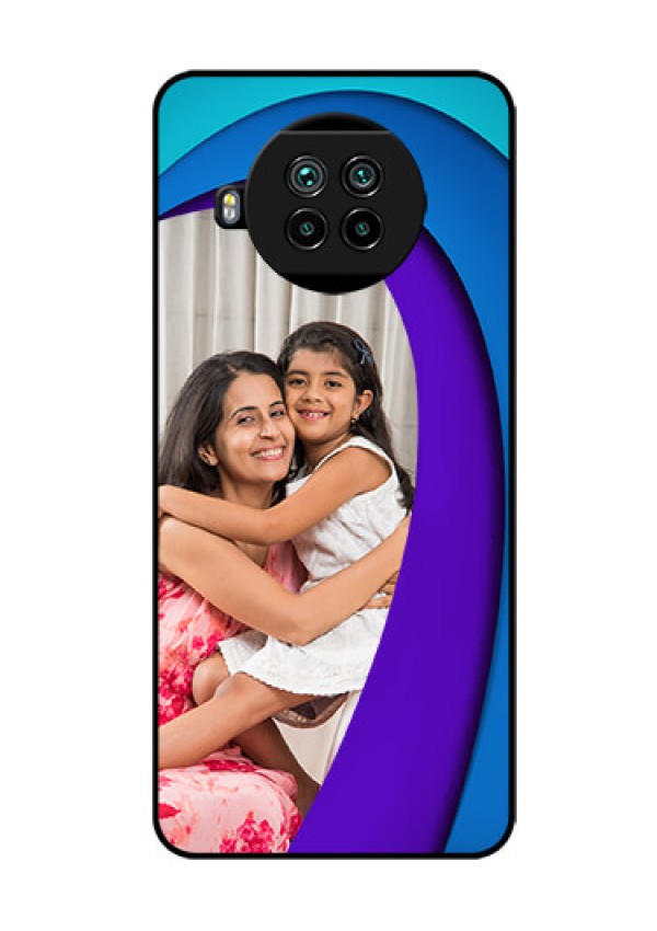 Mi 10i 5G Photo Printing on Glass Case  - Simple Pattern Design