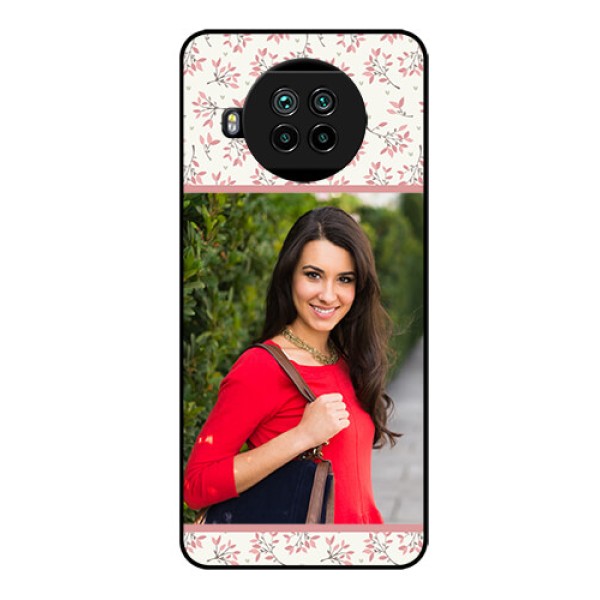 Mi 10i 5G Custom Glass Phone Case  - Premium Floral Design