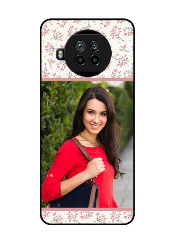 Mi 10i 5G Custom Glass Phone Case  - Premium Floral Design