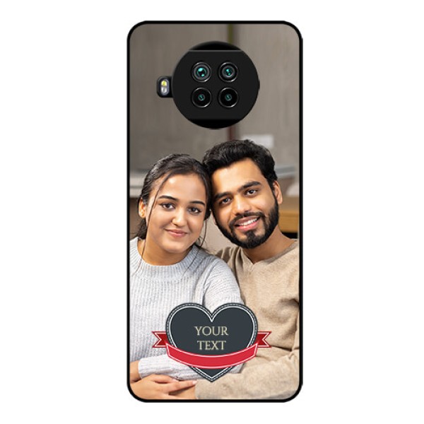 Mi 10i 5G Custom Glass Phone Case  - Just Married Couple Design
