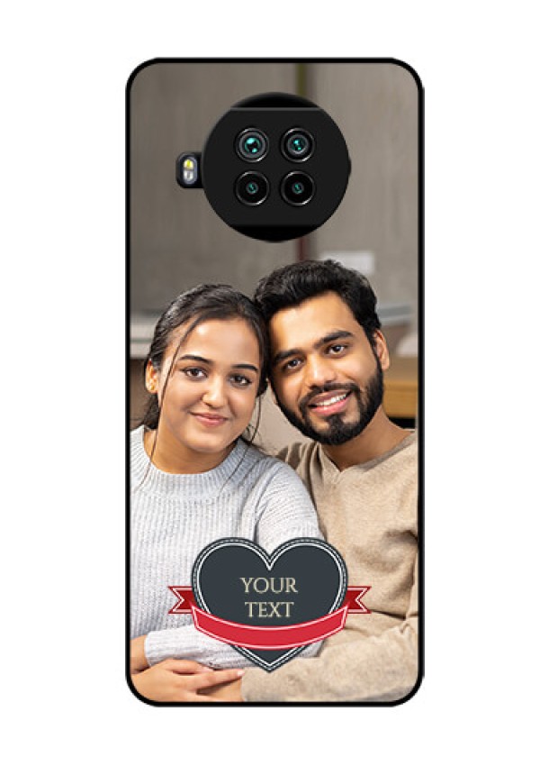 Mi 10i 5G Custom Glass Phone Case  - Just Married Couple Design