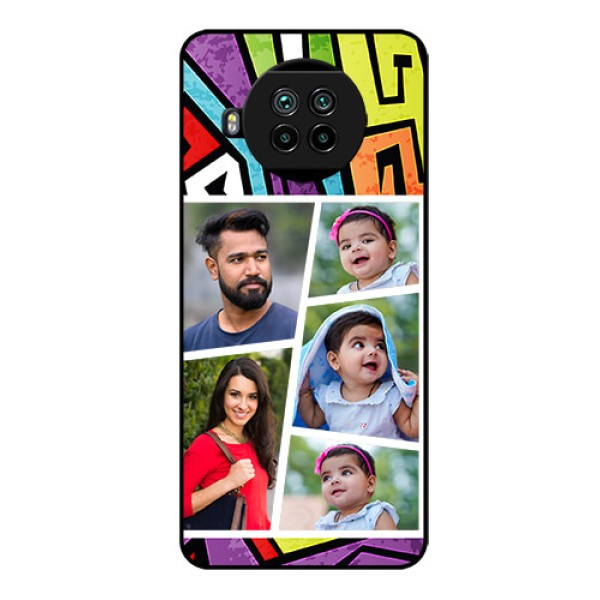 Mi 10i 5G Custom Glass Phone Case  - Graffiti pattern Design