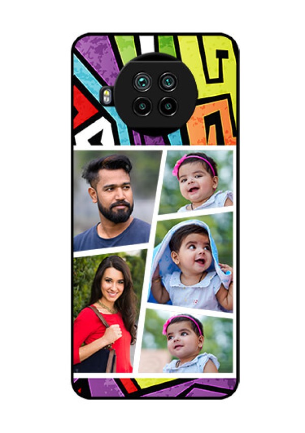 Mi 10i 5G Custom Glass Phone Case  - Graffiti pattern Design