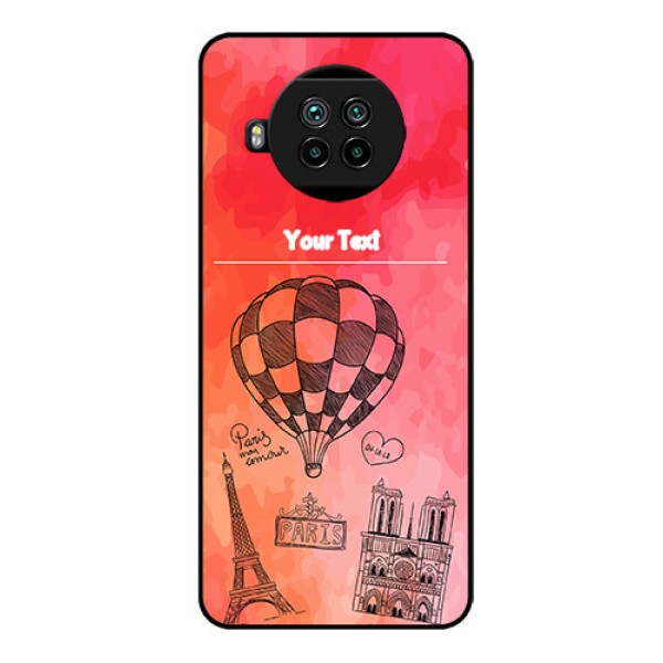Mi 10i 5G Custom Glass Phone Case  - Paris Theme Design