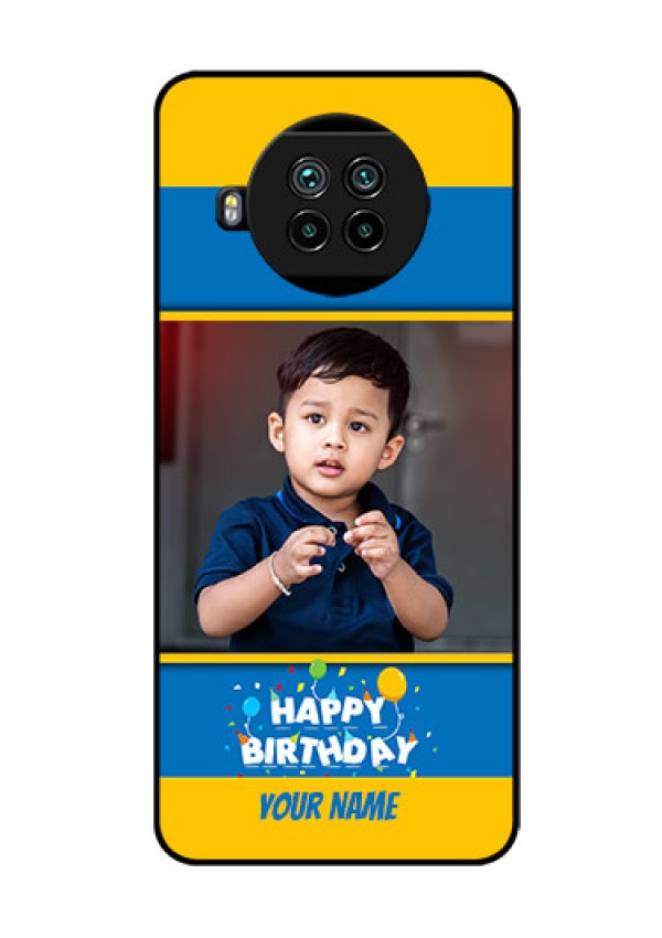 Mi 10i 5G Custom Glass Mobile Case  - Birthday Wishes Design