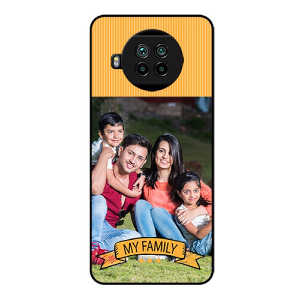 Mi 10i 5G Custom Glass Phone Case  - My Family Design