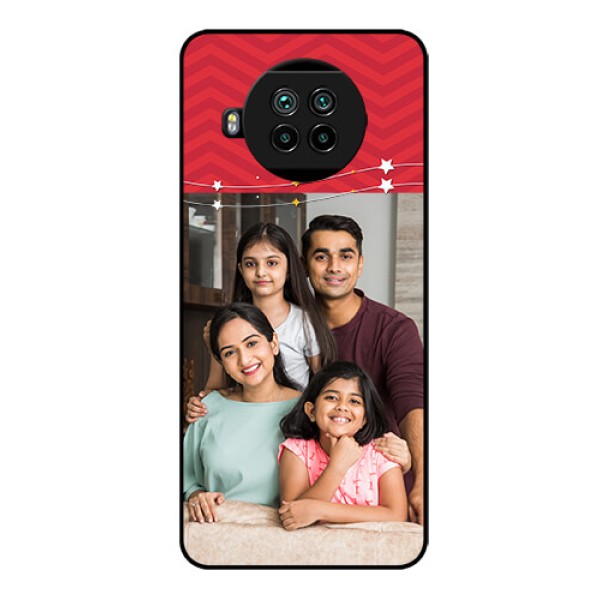 Mi 10i 5G Personalized Glass Phone Case  - Happy Family Design