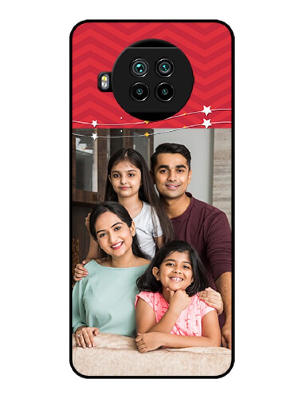 Custom Mi 10i 5G Personalized Glass Phone Case  - Happy Family Design